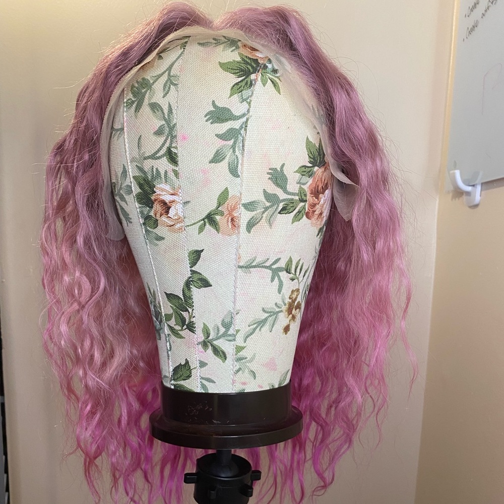 Pink ombré wig
